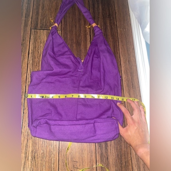 Handmade 🇮🇳 Purple hobo bag bohemian purse elephant bag embroidered bag - Picture 4 of 12